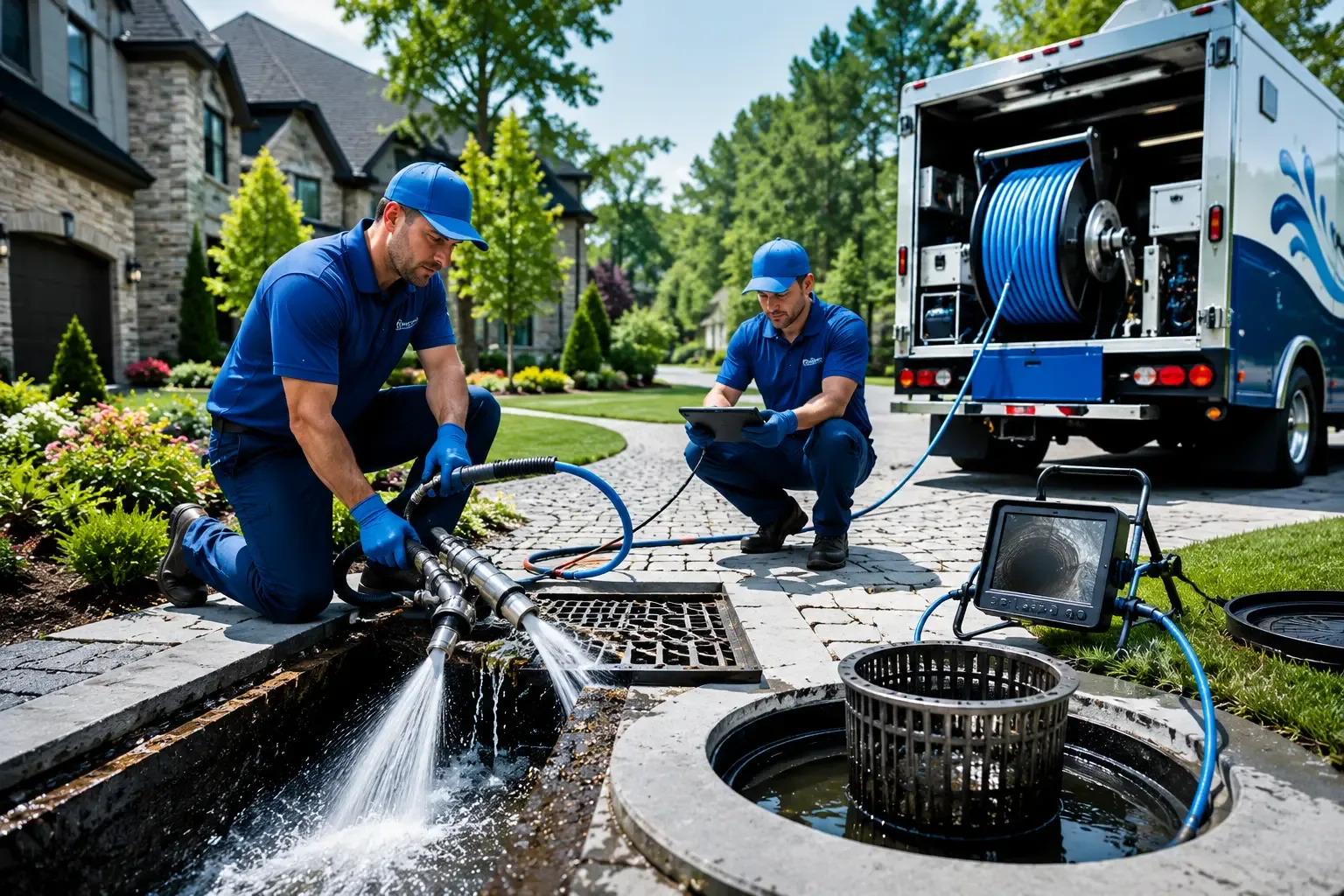 Local outdoor drain cleaning professionals in Topinabee, MI